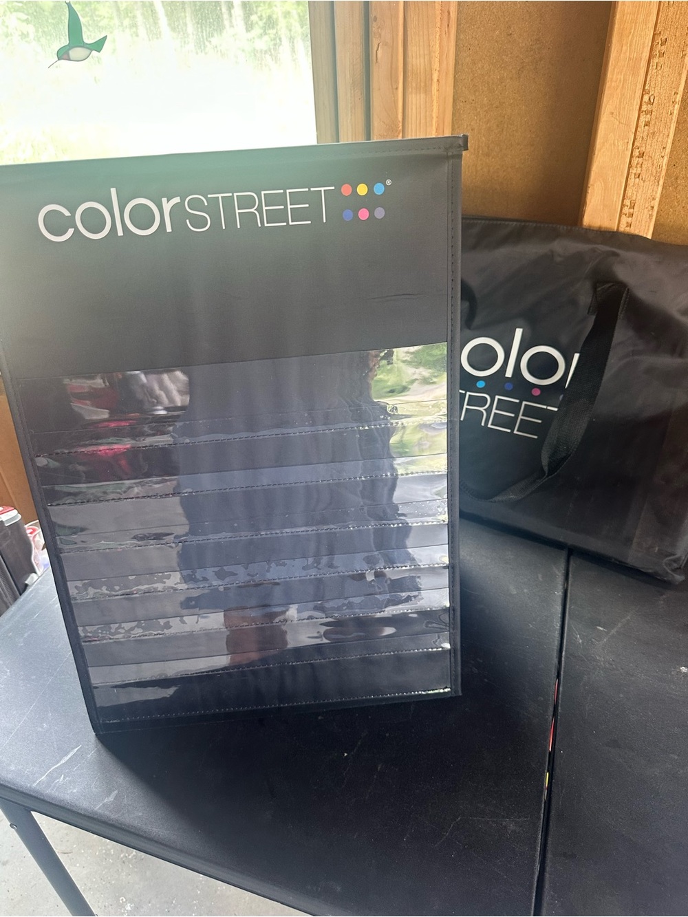 Color Street Black Display/Storage Board with Logo